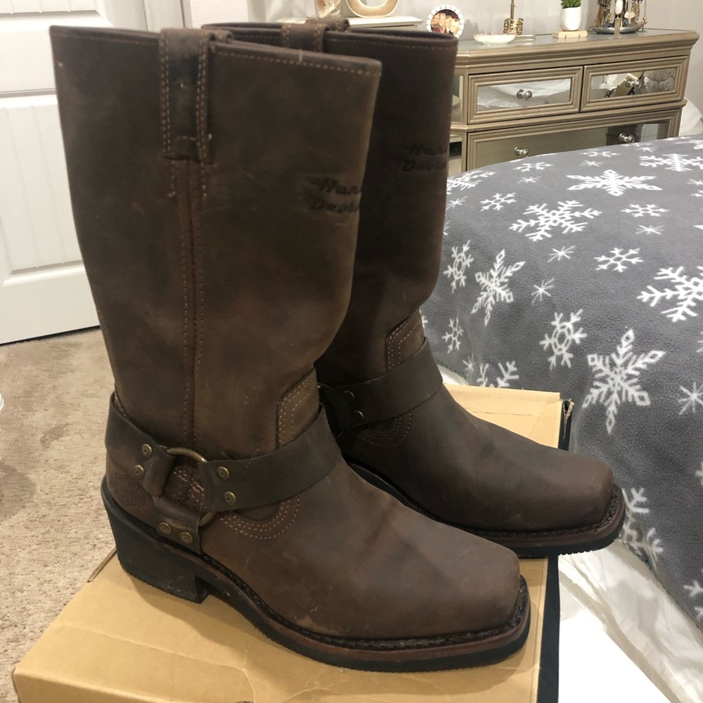 Harley Davidson Hustin Boots 7.5 NWT